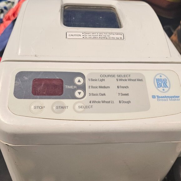 Toastmaster Model 1194 Breadmaker Doughmaker PAN & PADDLE replacement - Picture 9 of 10